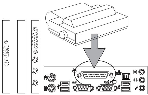 MAXDATA PC BTX - Connecting a Printer - 1