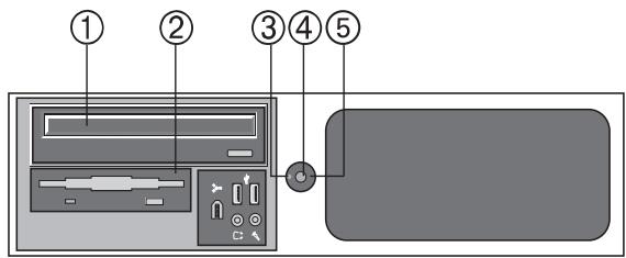 MAXDATA PC BTX - Front Panel Components - 2