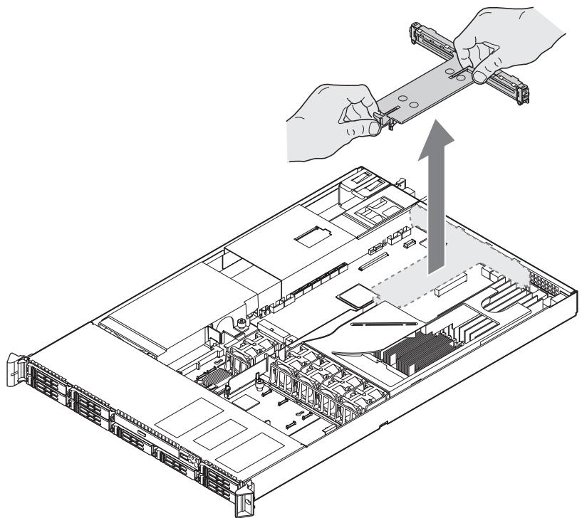 MAXDATA PLATINUM 1600 IR M1 - Removing the PCI Riser Assembly - 1