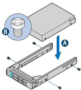 MAXDATA PLATINUM 1600 IR M2 - Installation des disques durs - 2
