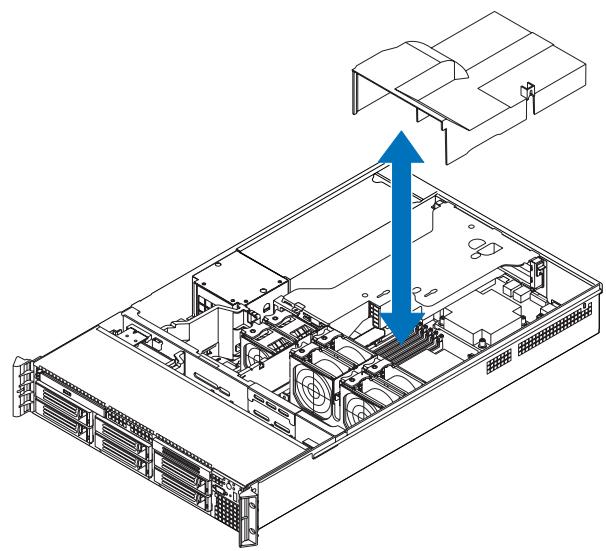 MAXDATA PLATINUM 2200 IR M7 - Installation du couvercle du serveur - 2