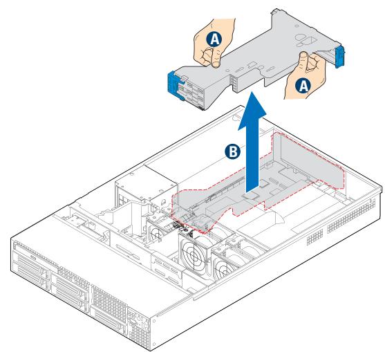 MAXDATA PLATINUM 2200 IR M7 - Retrait de l'ensemble carte adaptatrice-carte d'extension PCI - 1