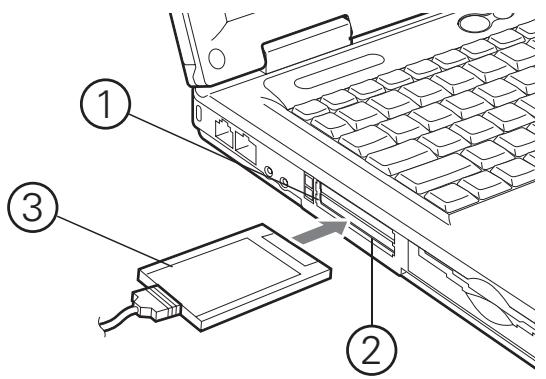 MAXDATA PRO 6000T - THE PC CARD SLOT - 1