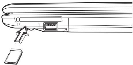 MAXDATA PRO 6100 IW - The Memory Card Slot - 1