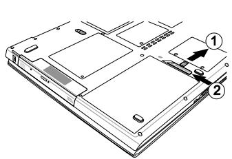 MAXDATA PRO 6100X - Removing the Battery - 1
