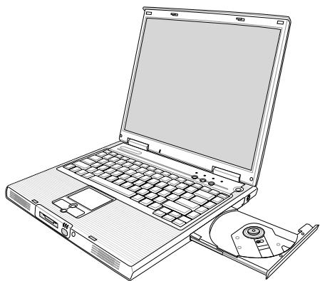 MAXDATA PRO 6100X - The CD-ROM/DVD Drive - 1
