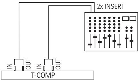 HUGHES & KETTNER HUGHES & KETTNER T-COMP - The T-COMP in a Channel Insert - 1
