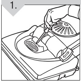 ROYAL MRY9700 - FOCO: QUITAR Y REEMPLAZAR - 1