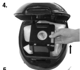 BISSELL CLEANALONG 48K2 - Dust bag replacement - 3