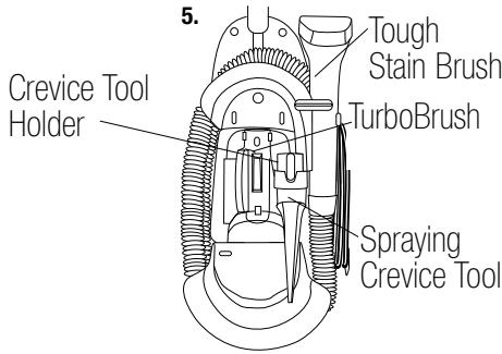 BISSELL PROHEAT 2X 73A5 - WARNING: - 5