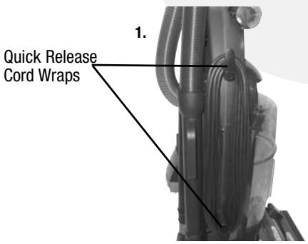 BISSELL 4104 - Power cord usage - 1
