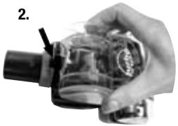 BISSELL 4104 - The Pet TurboBrush should be checked regularly for clogs or debris wrapping around the brush. - 1