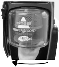 BISSELL 4104 - Cleaning the upper tank - 1