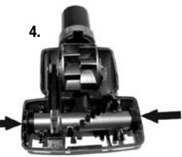 BISSELL 4104 - The Pet TurboBrush should be checked regularly for clogs or debris wrapping around the brush. - 2