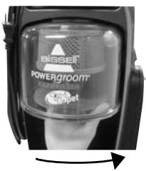 BISSELL 4104 - Cleaning the upper tank - 4