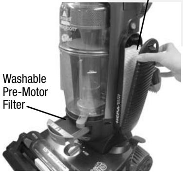 BISSELL 4104 - Check rotating floor brush and drive belt - 1