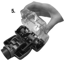 BISSELL 4104 - The Pet TurboBrush should be checked regularly for clogs or debris wrapping around the brush. - 3