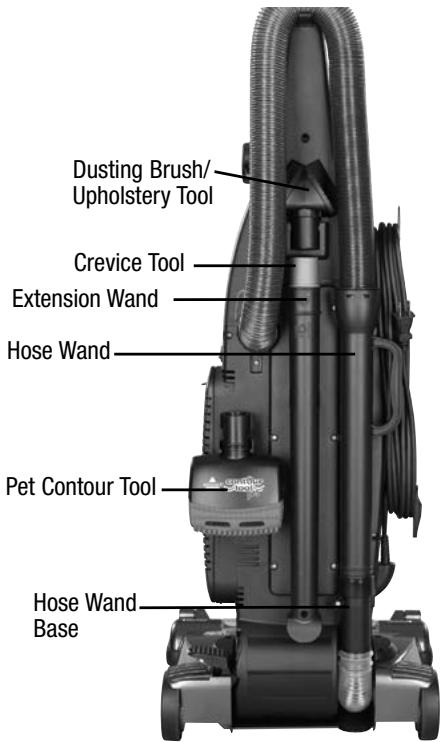 BISSELL 4104 - Special on-board tools - 3
