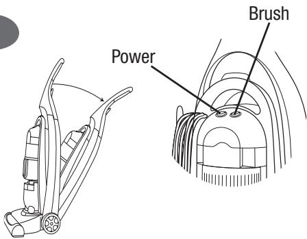 BISSELL 6850 - Handle Positions - 1