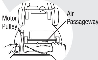 BISSELL 6850 - Rotating Brush and Drive Belt Maintenance - 3