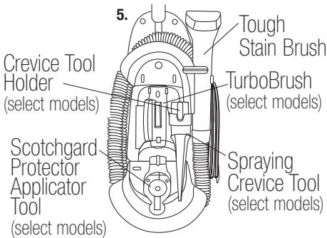 BISSELL 9500 - WARNING: - 6