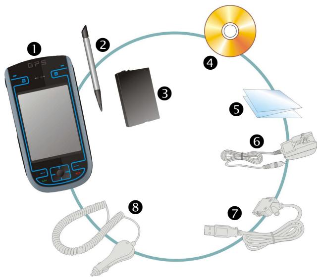 E-TEN G500 PLUS - Package Content - 1