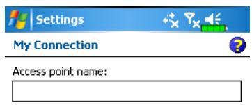 E-TEN G500 PLUS - Tap, Settings, the Connections tab, and then Connection Wizard. - 8