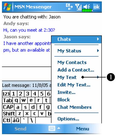 E-TEN G500 PLUS - Use My Text - 1