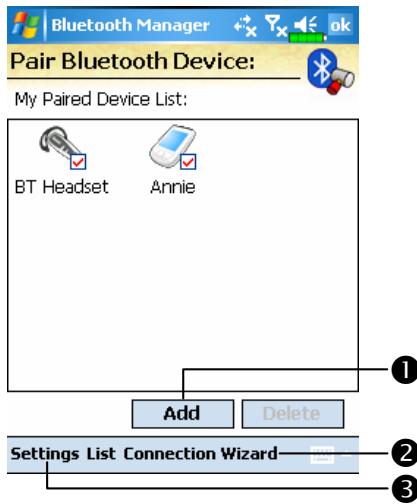 E-TEN G500 PLUS - Bluetooth Connection Wizard - 3