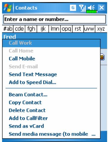 E-TEN G500 PLUS - Turning the Phone On or Off and Making Calls - 5