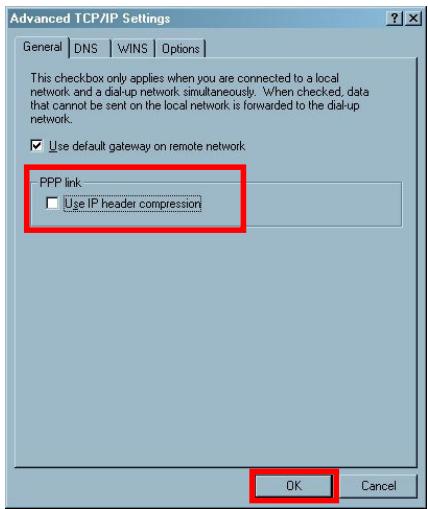 E-TEN M500 - Refer to the following explanation to set up properties of the new connection. - 4