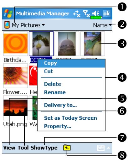E-TEN M600 - Preview Multimedia Information - 1