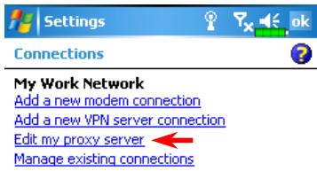 E-TEN M600 - Tasks tab. - 1