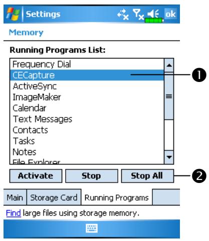 E-TEN M600 - View Memory Status - 5