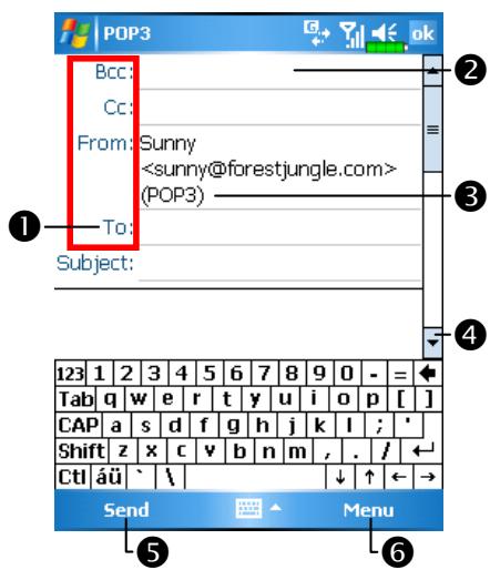E-TEN M600 - E-mail Server Setup - 5