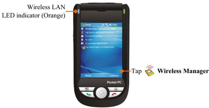 E-TEN M600 - Wireless LAN Transmission - 1