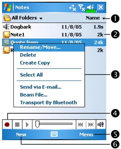 E-TEN M600 - Notes: Capturing Thoughts and Ideas - 1
