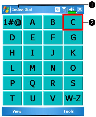 E-TEN M600 - Index Dial - 1