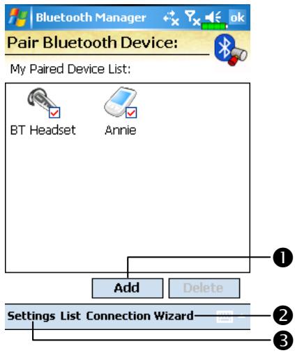 E-TEN M600 - Bluetooth Connection Wizard - 4