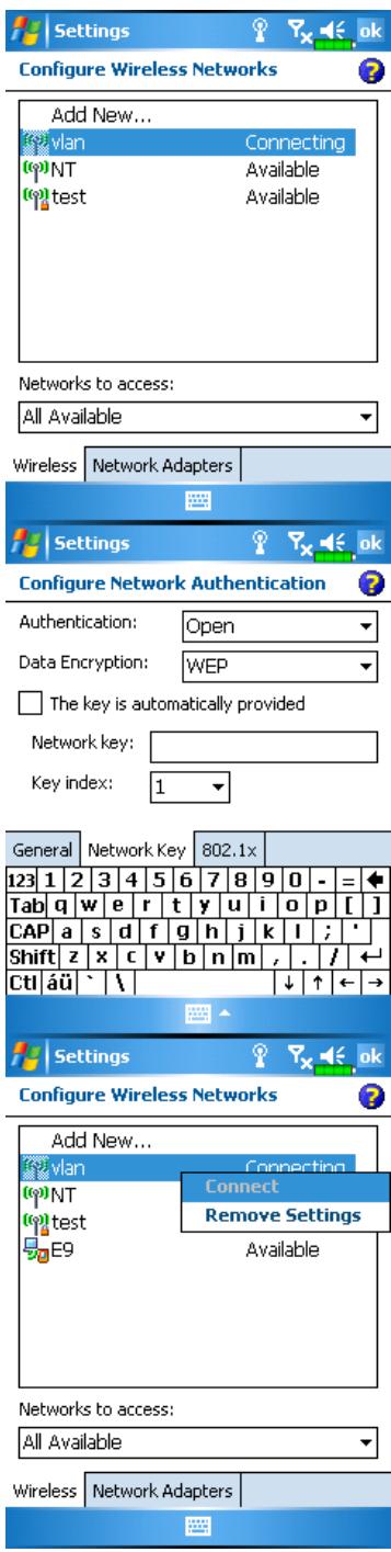 E-TEN M600 - Configure Your Wireless Network - 7