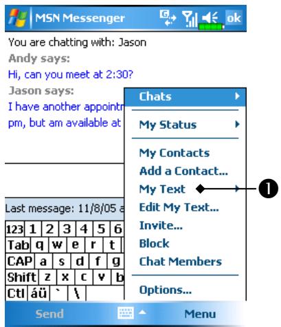 E-TEN M600 - Use My Text - 1