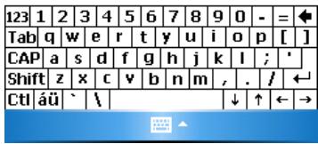 E-TEN M600 - Tasks tab. - 8