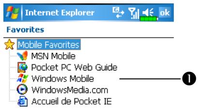 E-TEN M600 - Using Internet Explore - 2
