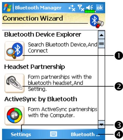 E-TEN M600 - Bluetooth Connection Wizard - 1