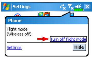 E-TEN M600 - Starting GPRS Connection - 1