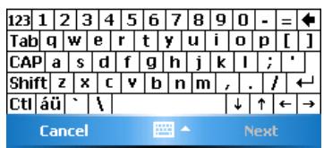 E-TEN M600 - E-mail Server Setup - 2