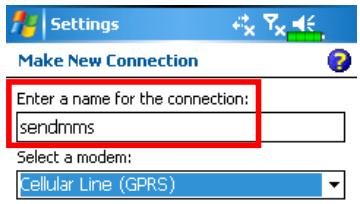 E-TEN M600 - Setting Up MMS Mailbox - 1