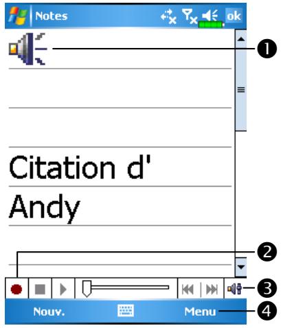 E-TEN G500+ - Enregistrer un message - 1