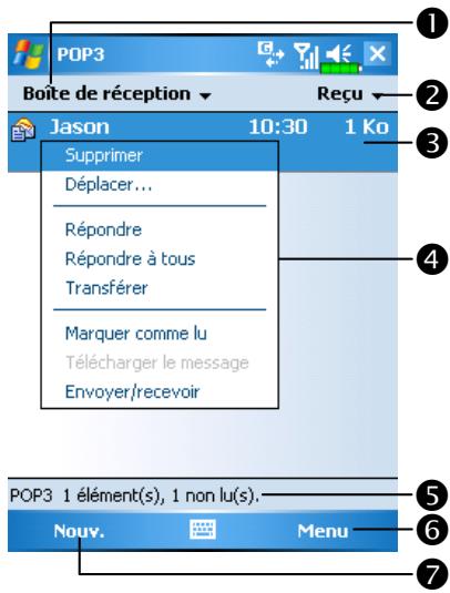 E-TEN G500+ - Messagerie: - 1