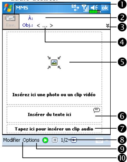 E-TEN G500+ - Configurer la boîte de messagerie MMS - 8